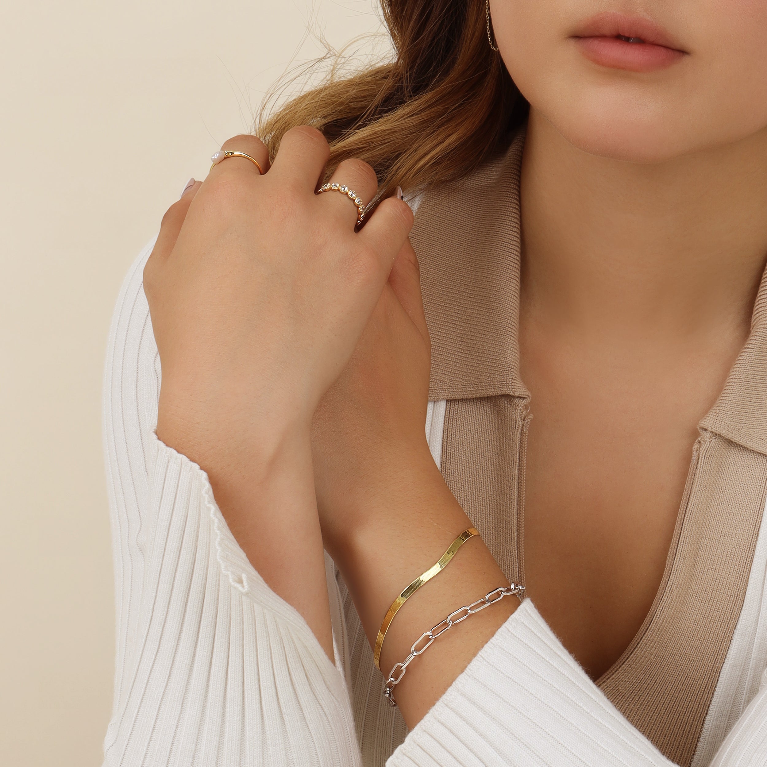 Chunky Paperclip Bracelet