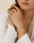 Chunky Paperclip Bracelet