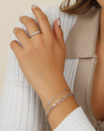 Chunky Paperclip Bracelet