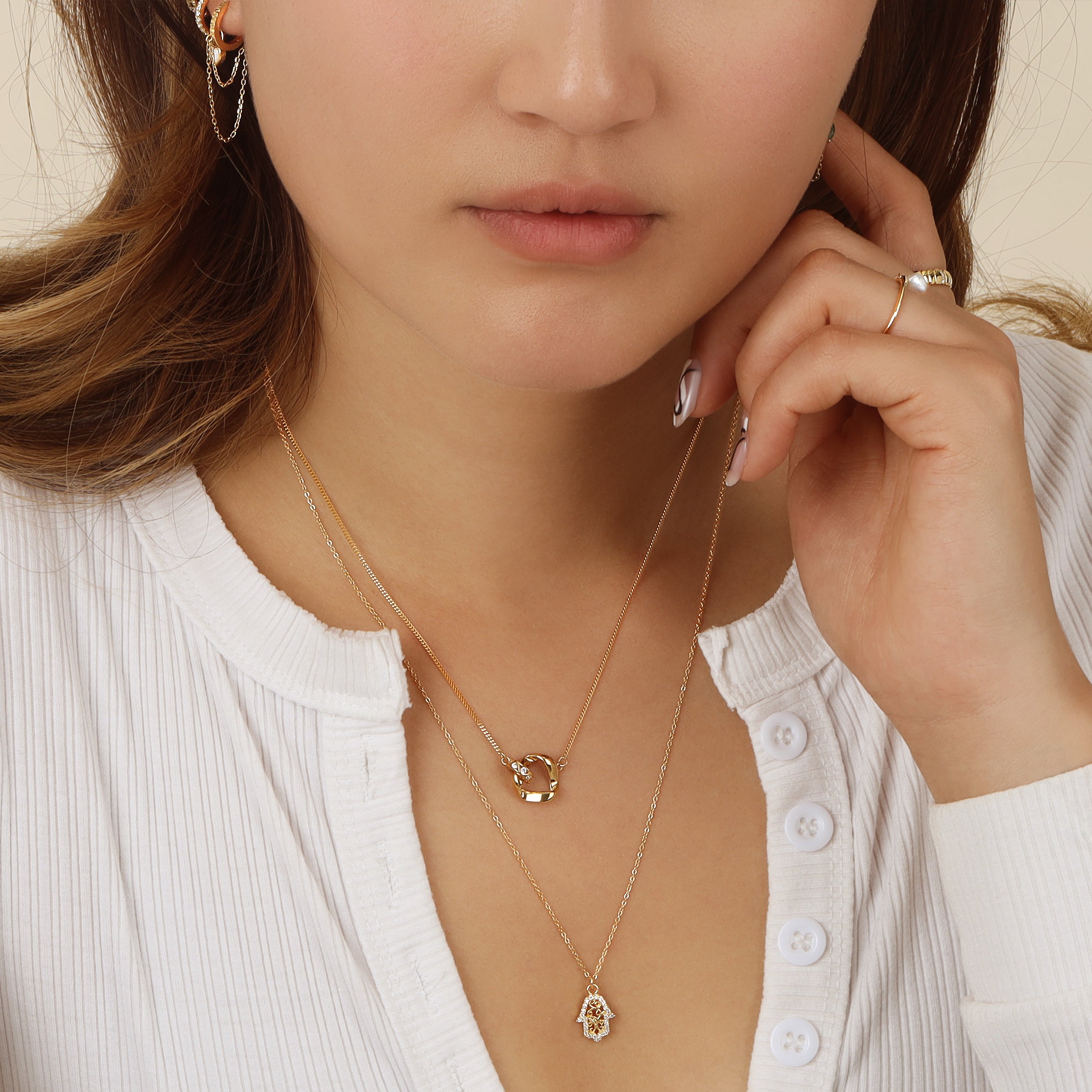 Hamsa Necklace