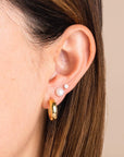 Chunky Rounded Hoops
