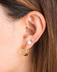 Chunky Rounded Hoops