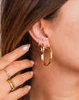 Chunky Rounded Hoops