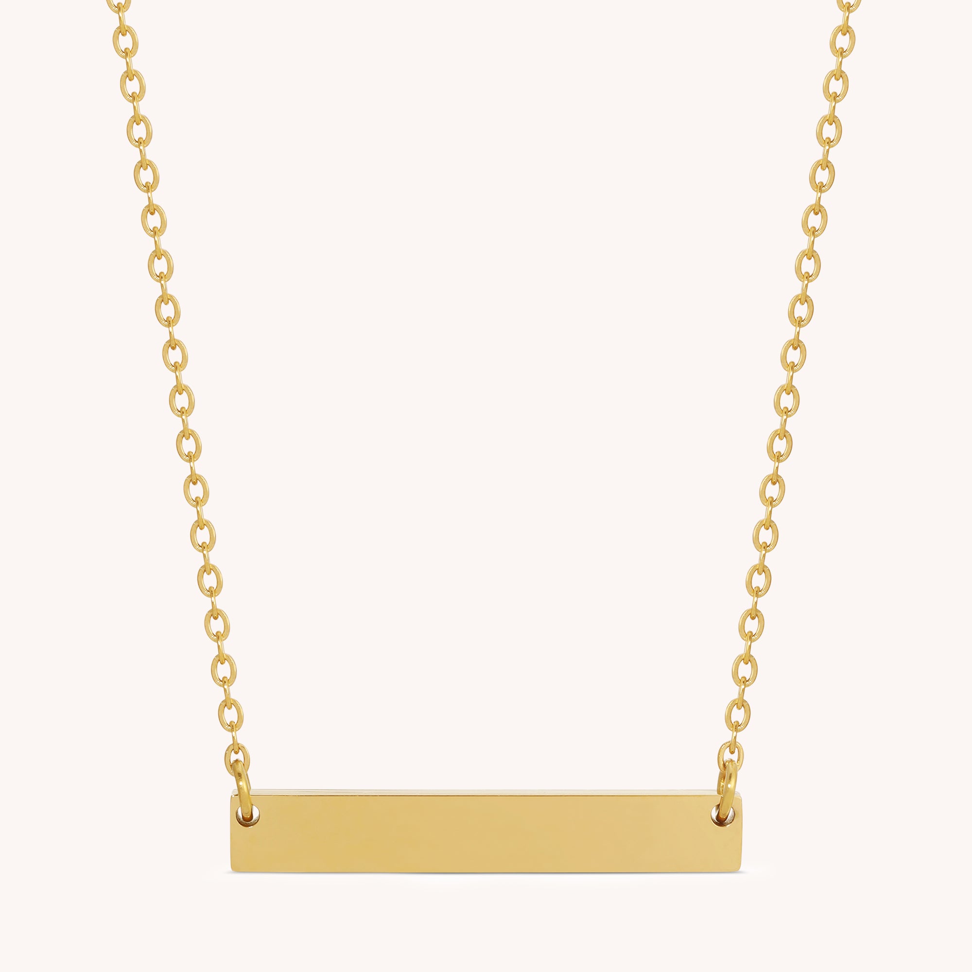 Long Bar Necklace