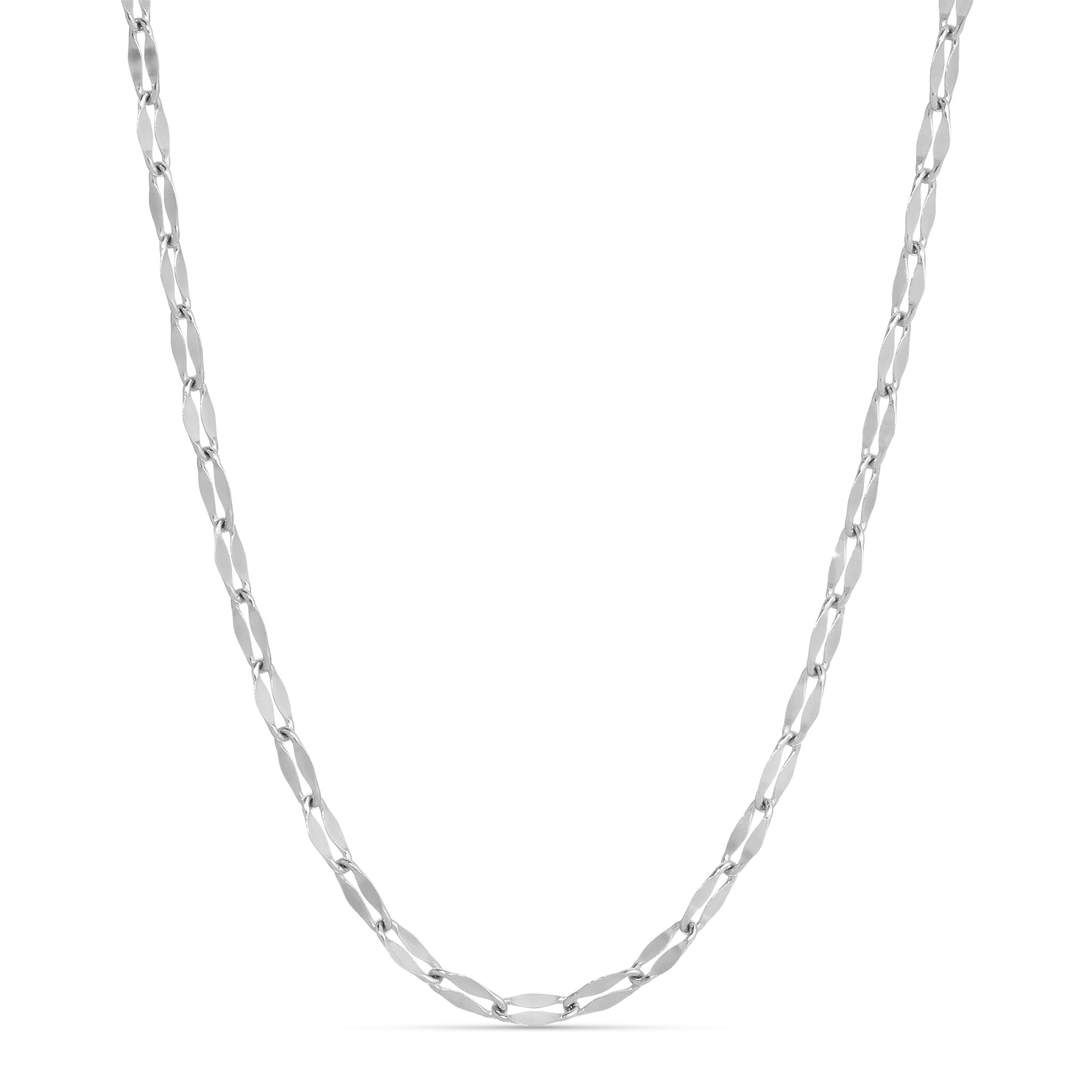 Stainless Steel Double Dapped Bar Chain CC