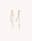 Baroque Pearl Waterfall Earrings