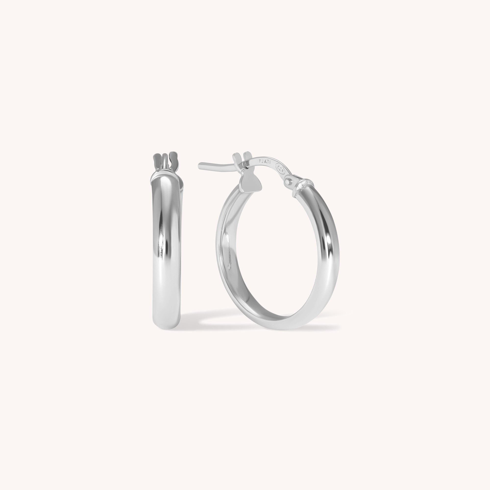 Thin Rounded Hoops