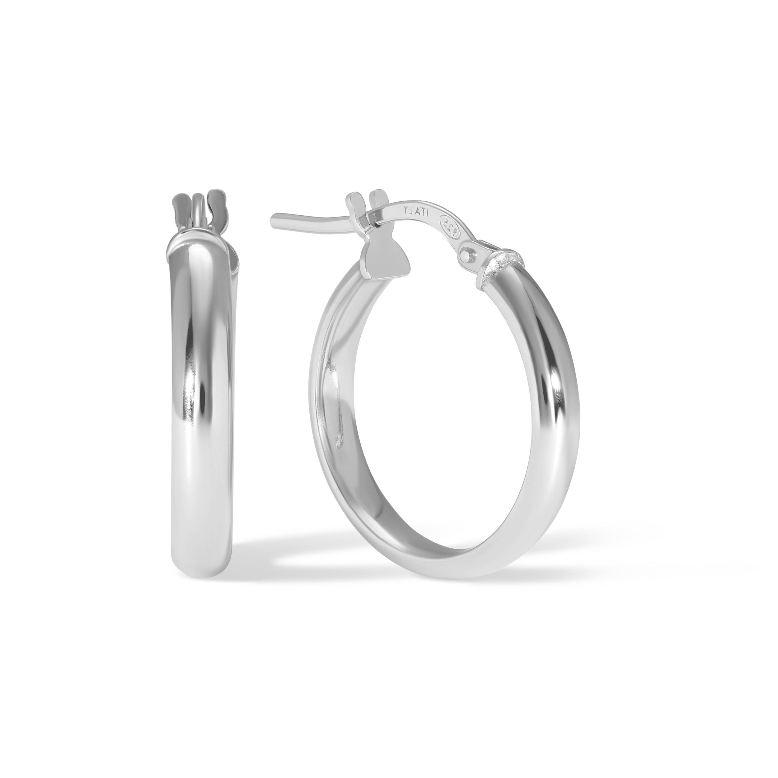 Thin Rounded Hoops