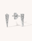 Inverted Triangle Studs