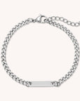 Stainless Steel Engravable Cuban Bracelet