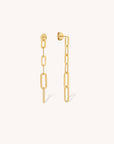 Long Paperclip Earrings