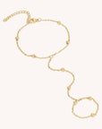 Large Beaded Hand Chain