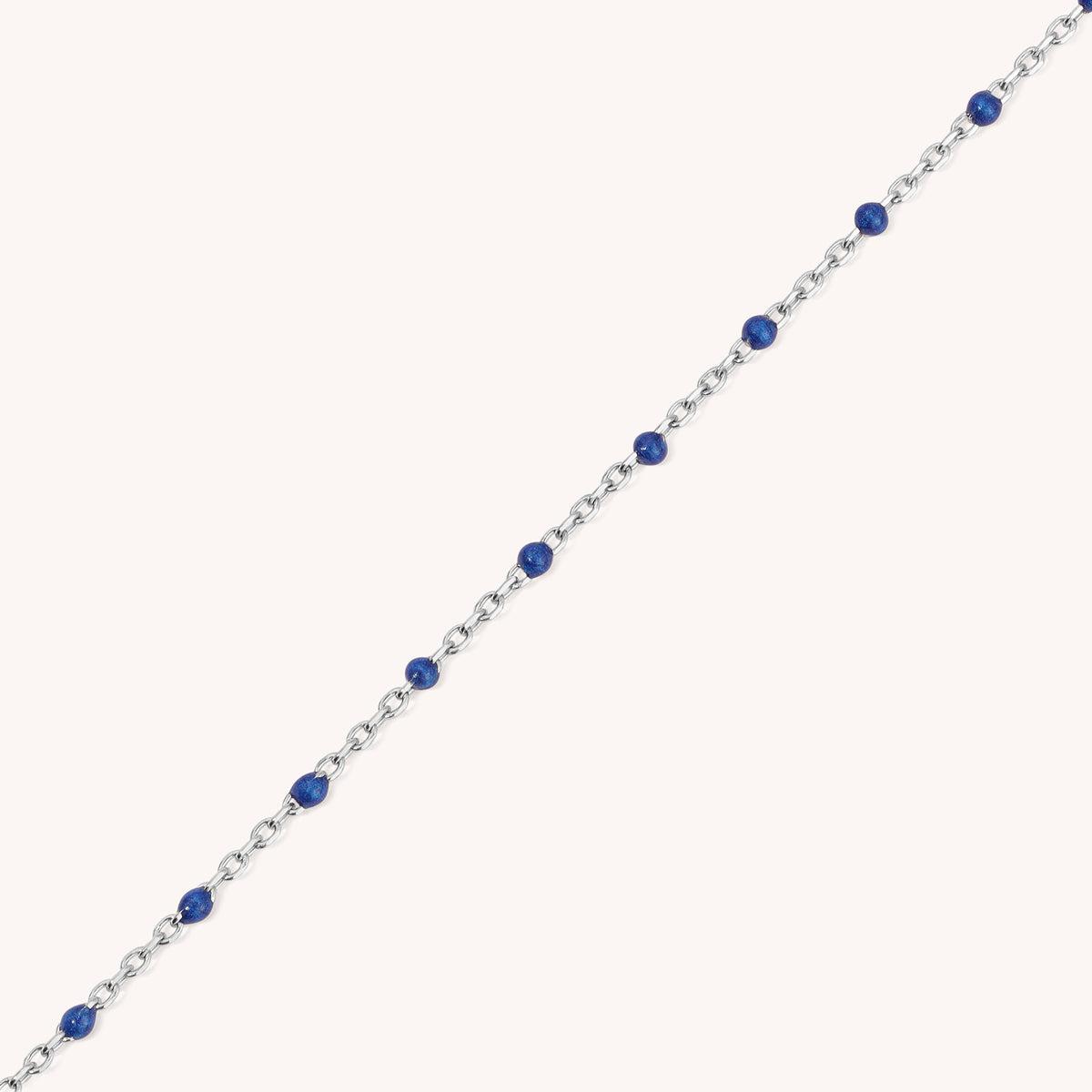 Blue String Chain Navy Blue Chain – Timeless Luxury LA