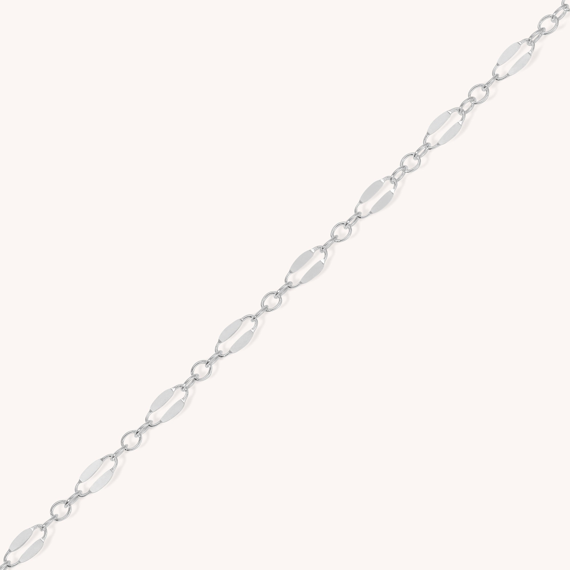 Flat Double Dapped Bar Chain