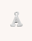 Sterling Silver Block Letter Initial Charm