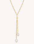 Pearl Lariat Necklace