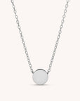 Mini Engravable Circle Necklace