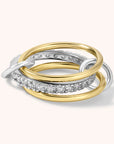 Two Tone Triple Ring