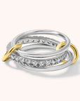 Two Tone Triple Ring