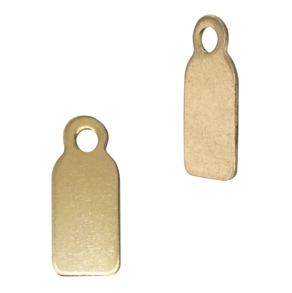 Small Rectangle Engravable Charm