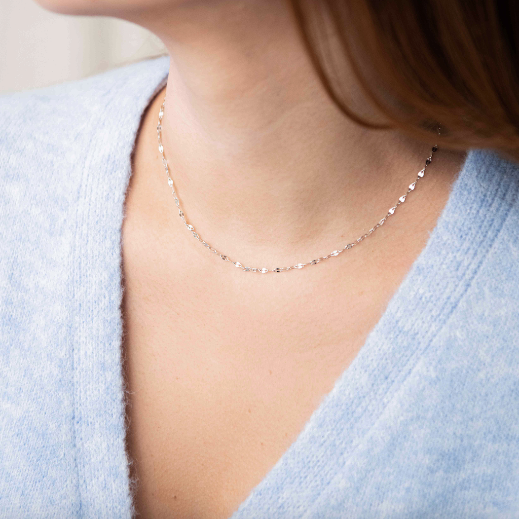 Record Bar Chain Stainless Steel Double Dapped Bar Chain – Timeless Luxury LA