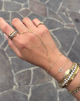 Double Dapped Hand Chain