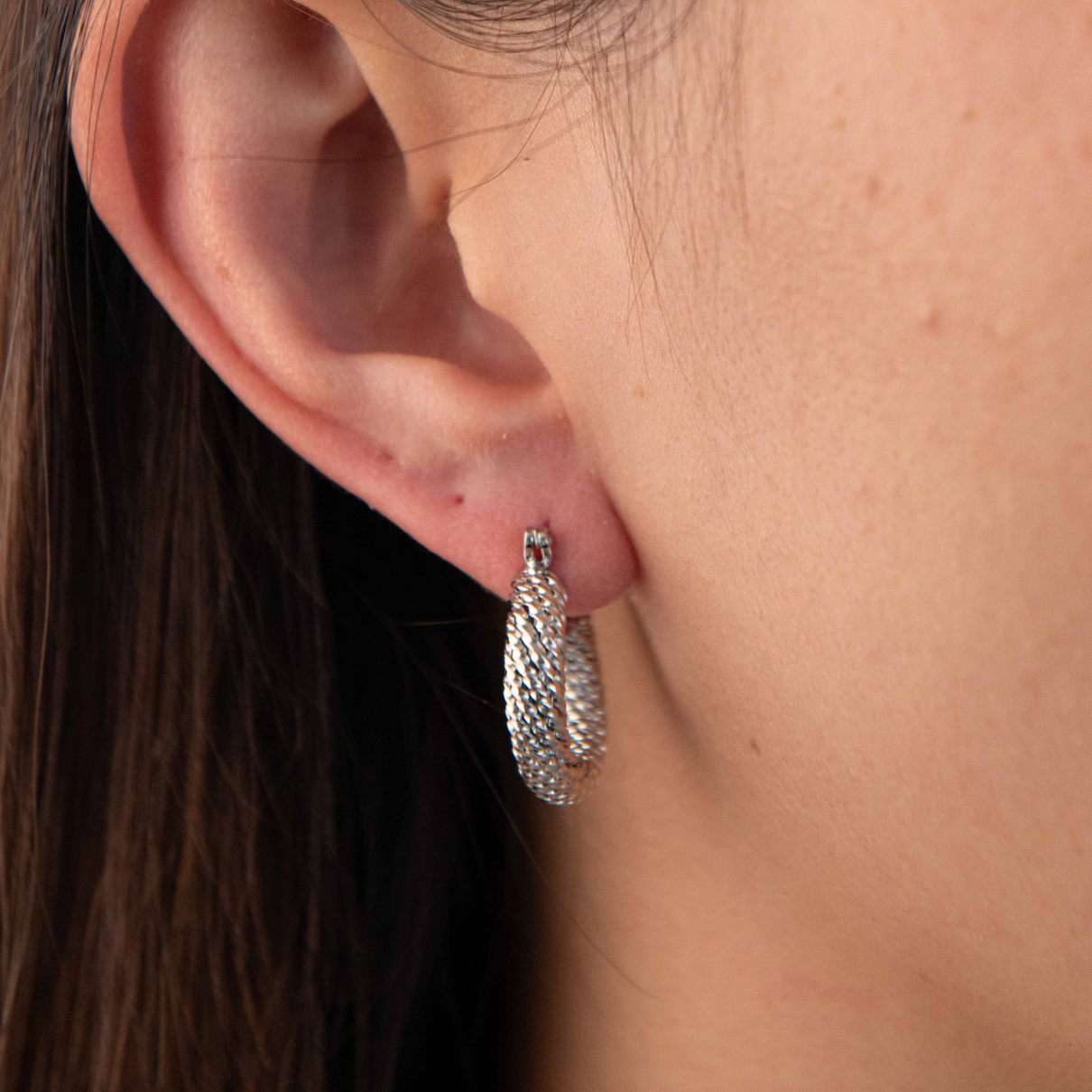 Textured Hoops