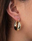 Chunky U-Shape Hoops