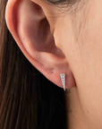 Inverted Triangle Studs