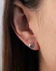 Mini Heart Studs