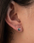 Mini Heart Studs
