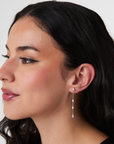 Teardrop Dangle Studs