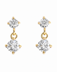 CZ Charm Earrings