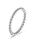 Stainless Steel Beaded Ring