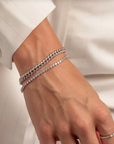 Bezel Tennis Bracelet