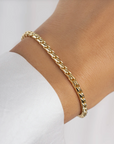 Thick Snake Chain Bracelet
