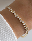 Marquise Tennis Bracelet