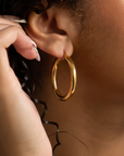 Chunky Tube Hoops