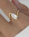 Marquise Pinky Ring