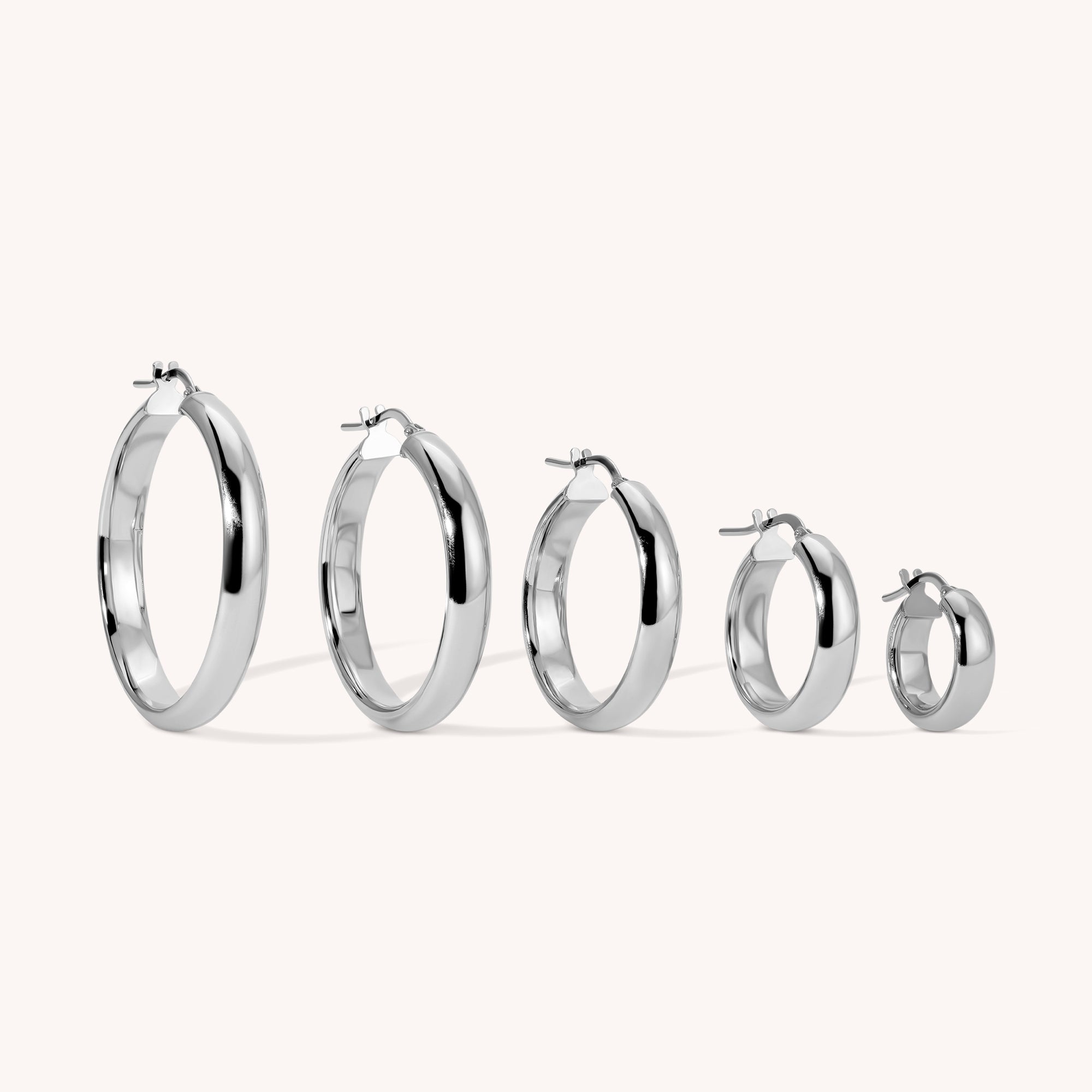 Chunky Rounded Hoops