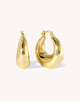 Chunky U-Shape Hoops