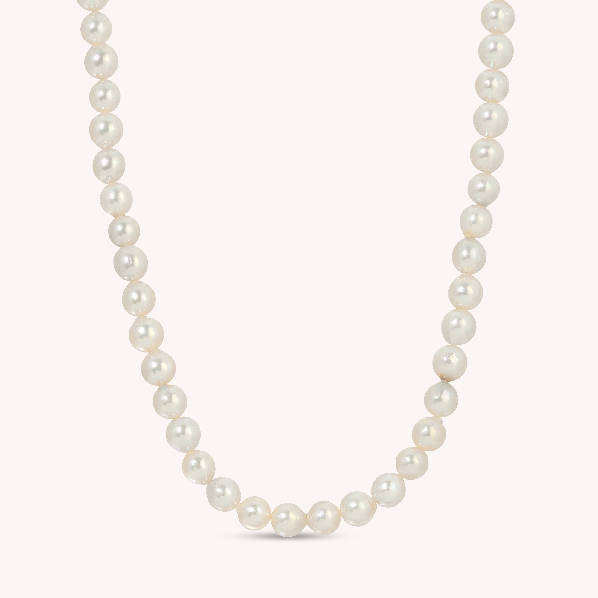 Classic Round Freshwater Pearl Necklace