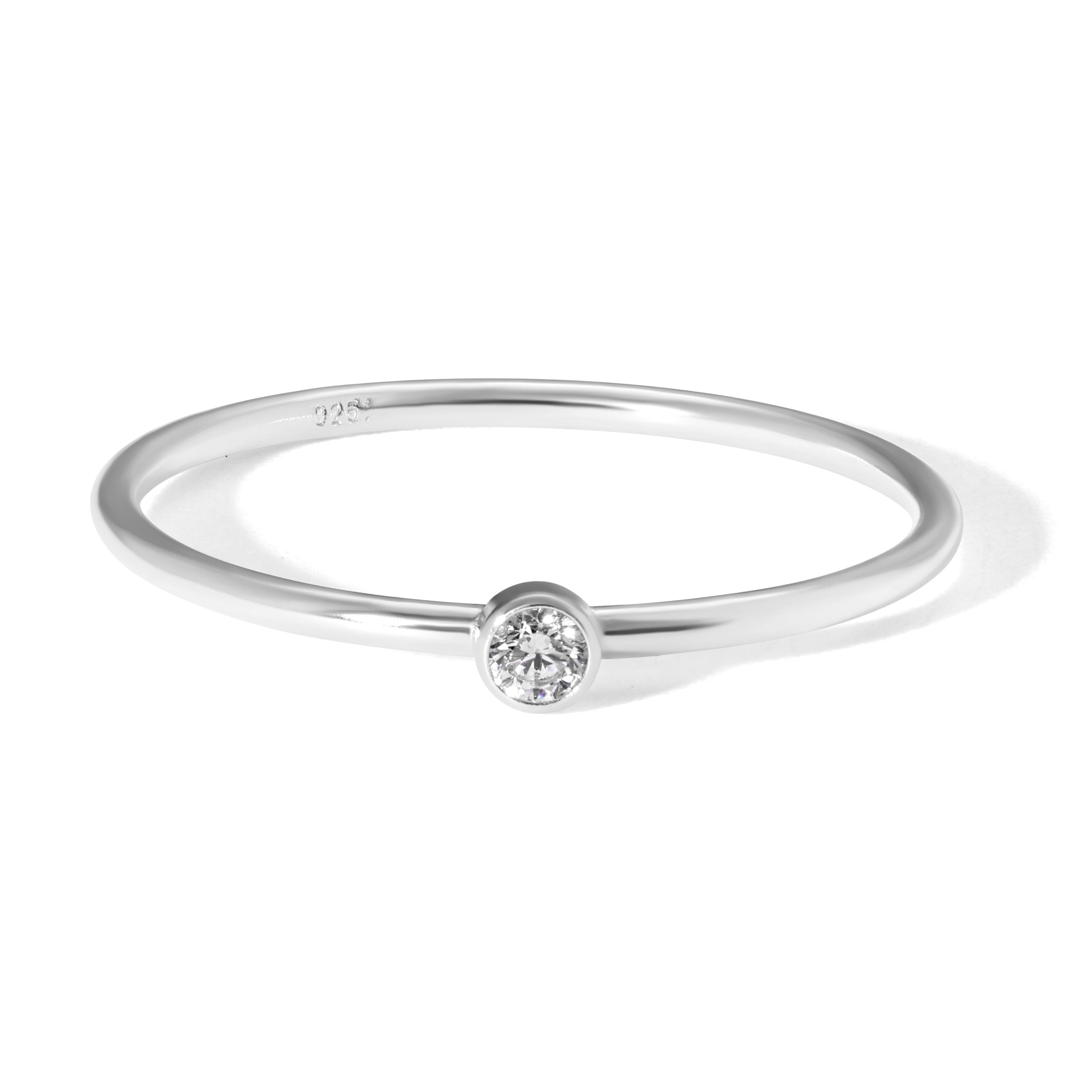 Simple CZ Ring