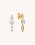 Teardrop Combo Earrings