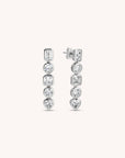 Elongated Mix Stone Studs