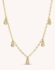 CZ Bezel Choker