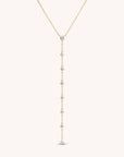 Teardrop CZ Lariat