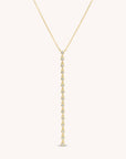 CZ Bezel Lariat