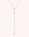 Teardrop CZ Lariat