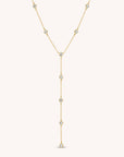 CZ Studded Lariat
